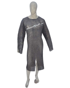 Stainless Steel Chainmail Chest 48 Long Length Sleeve